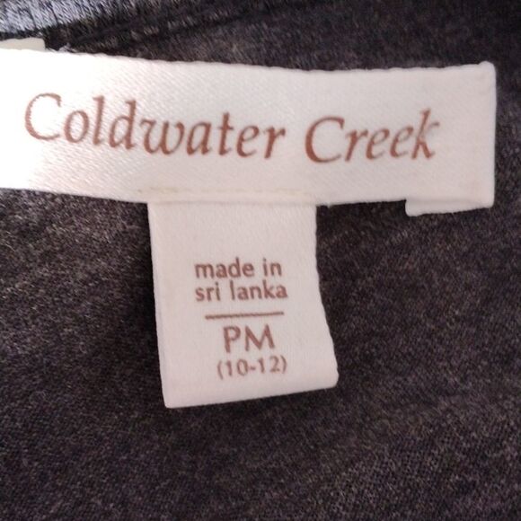 NWT Coldwater Creek Two Tone Knit Dress - Picture 6 of 10